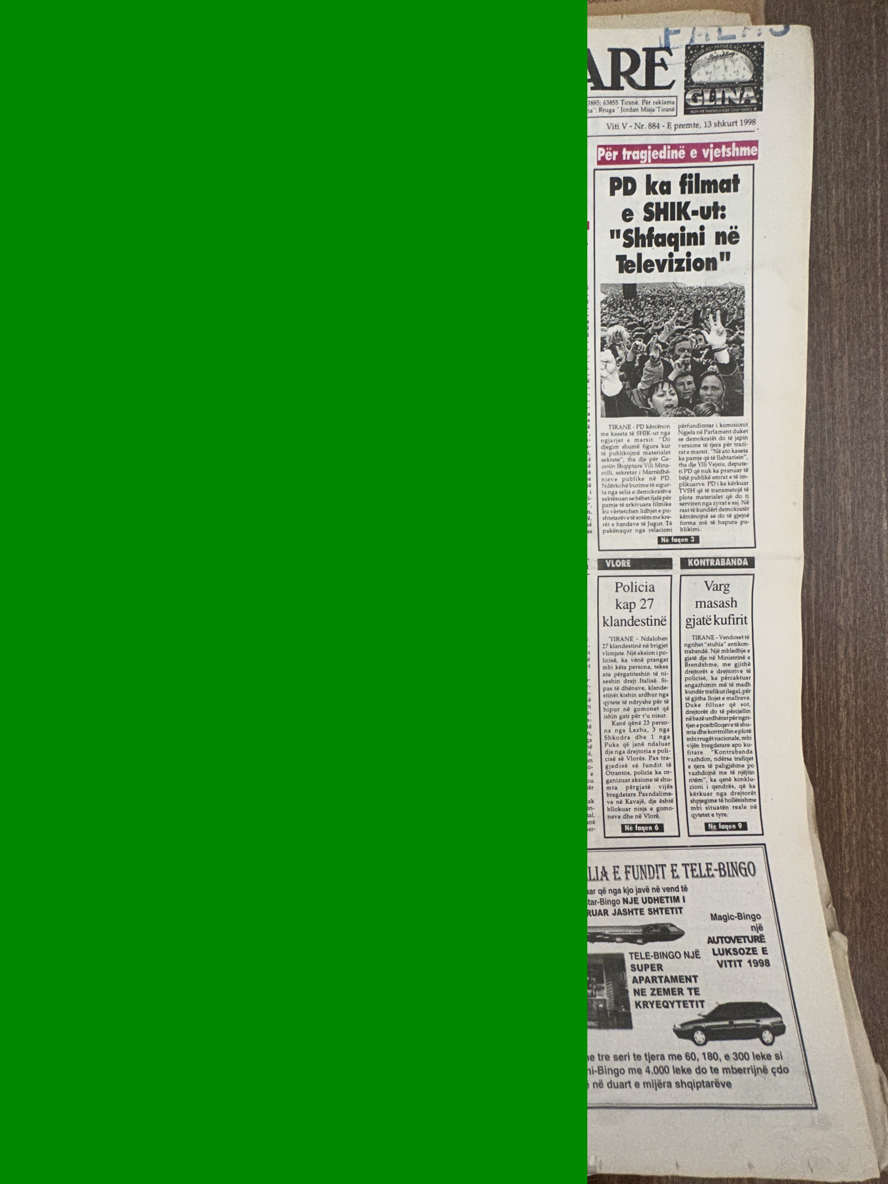 Gazeta Shqiptare 1998-02-13
